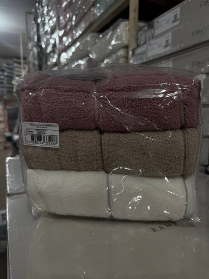 Набір рушників Cestepe Premium 50×90 – 3 шт, бавовна, Туреччина