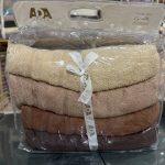 Рушники Ada 70×140 – 4 шт, 100% бавовна, Туреччина