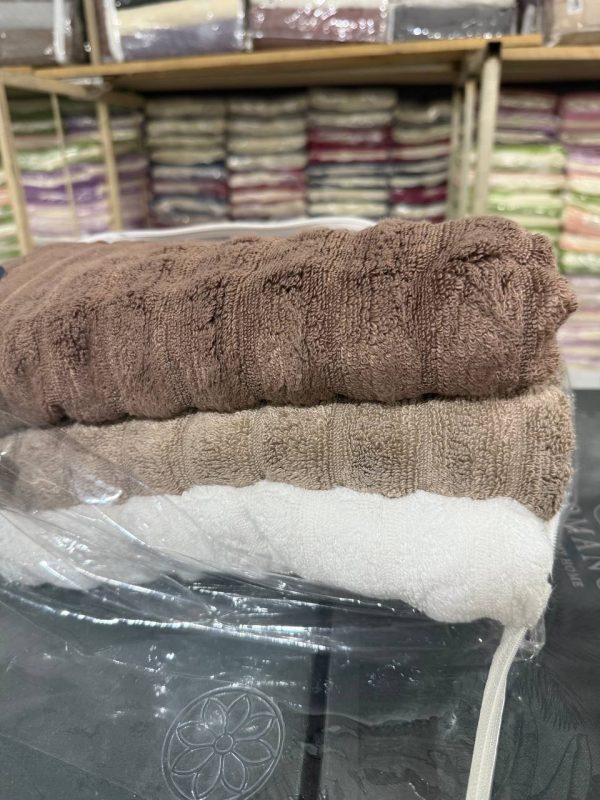 Рушники Cestepe Premium Kare 70×140 з мікрокотону – набір 2 шт, Туреччина