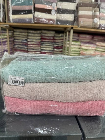 Рушники Cestepe Premium Kare 70×140 з мікрокотону – набір 2 шт, Туреччина