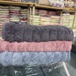 Рушники Cestepe Premium Kare 70×140 з мікрокотону – набір 2 шт, Туреччина