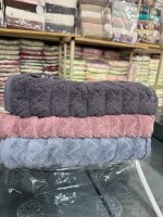 Рушники Cestepe Premium Kare 70×140 з мікрокотону – набір 2 шт, Туреччина
