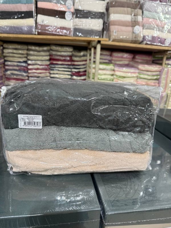 Рушники Cestepe Premium Kare 70×140 з мікрокотону – набір 2 шт, Туреччина