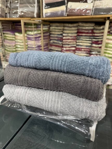Рушники Cestepe Premium Kare 70×140 з мікрокотону – набір 2 шт, Туреччина