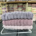 Рушники Cestepe Premium Kare 70×140 з мікрокотону – набір 2 шт, Туреччина