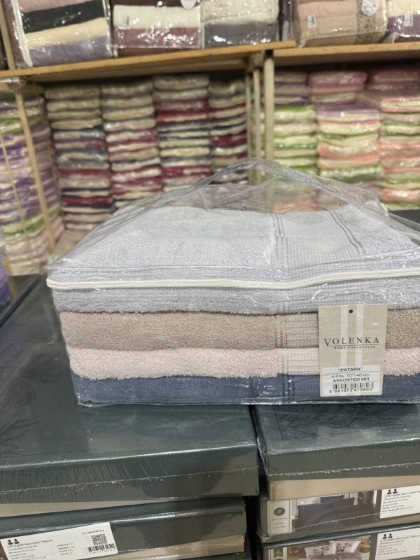 рушники Volenka Microdelux 70×140 набір 4 шт