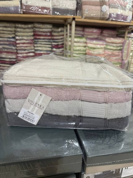 рушники Volenka Microdelux 70×140 набір 4 шт