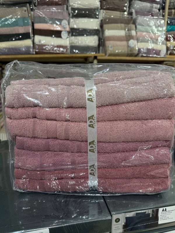 Рушники Ada 70×140 – 4 шт, 100% бавовна, Туреччина