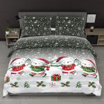 🎄 Новорічний комплект постільної білизни з бязі Голд