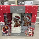 новорічні кухонні рушники Nil Home Merry Pony
