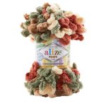 Пряжа Alize Puffy Color — колір 6039