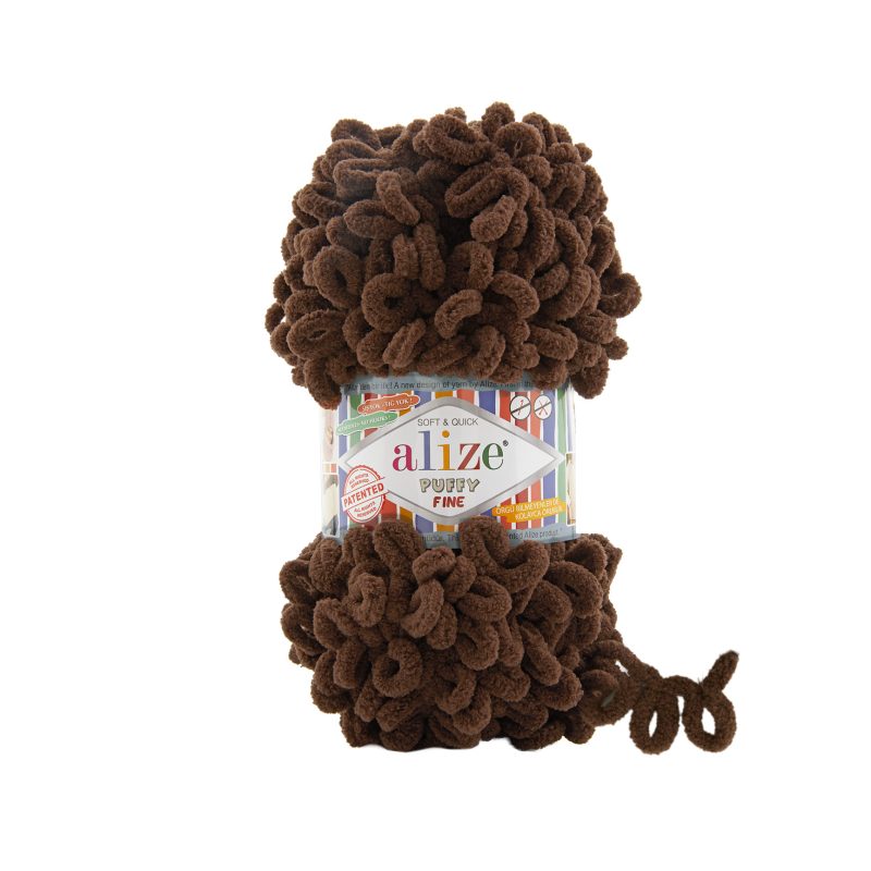 Пряжа Alize Puffy Fine (Пуффі файн) 493