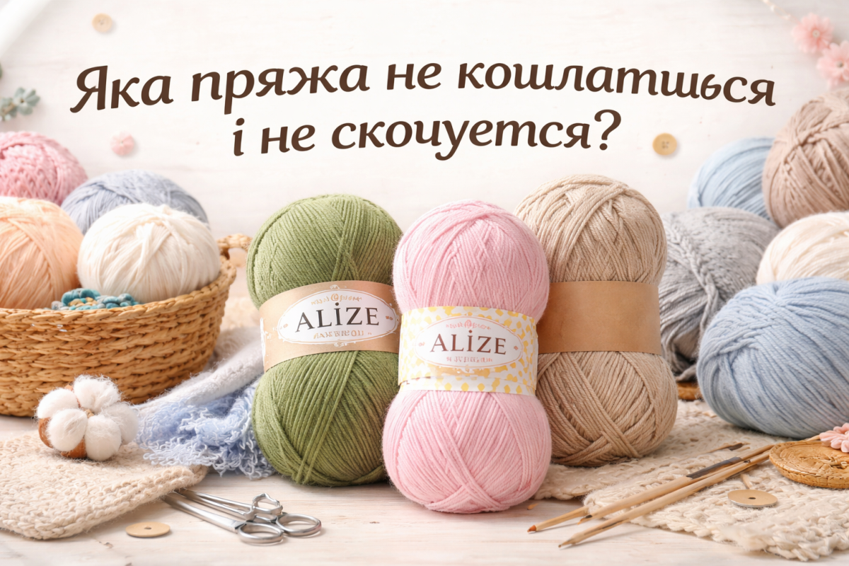 Яка пряжа не кошлатиться і не скочується — приклади якісної анти-пілінг пряжі для пледів і одягу