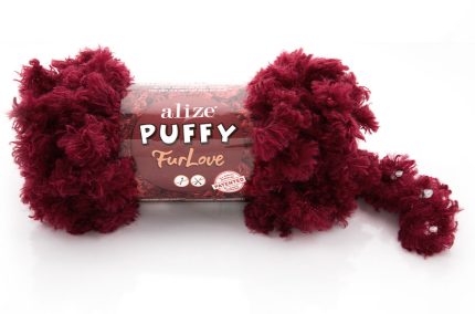 Пряжа Alize Puffy Furlove 107 (Пуфі Фурлав)