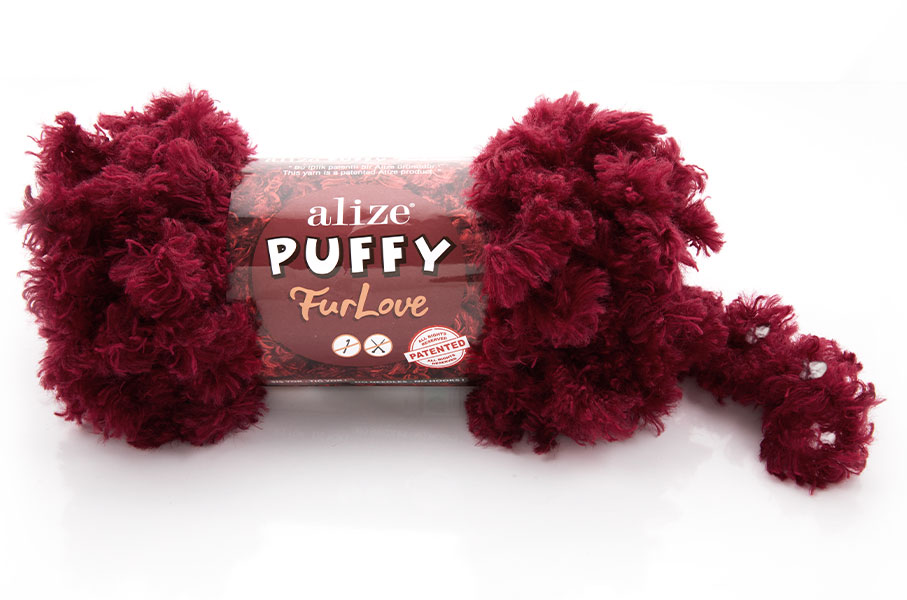 Пряжа Alize Puffy Furlove 107 (Пуфі Фурлав)