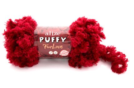 Пряжа Alize Puffy Furlove 56 (Пуфі Фурлав)