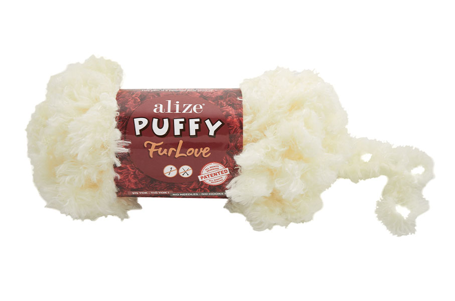 Пряжа Alize Puffy Furlove 62 (Пуфі Фурлав)