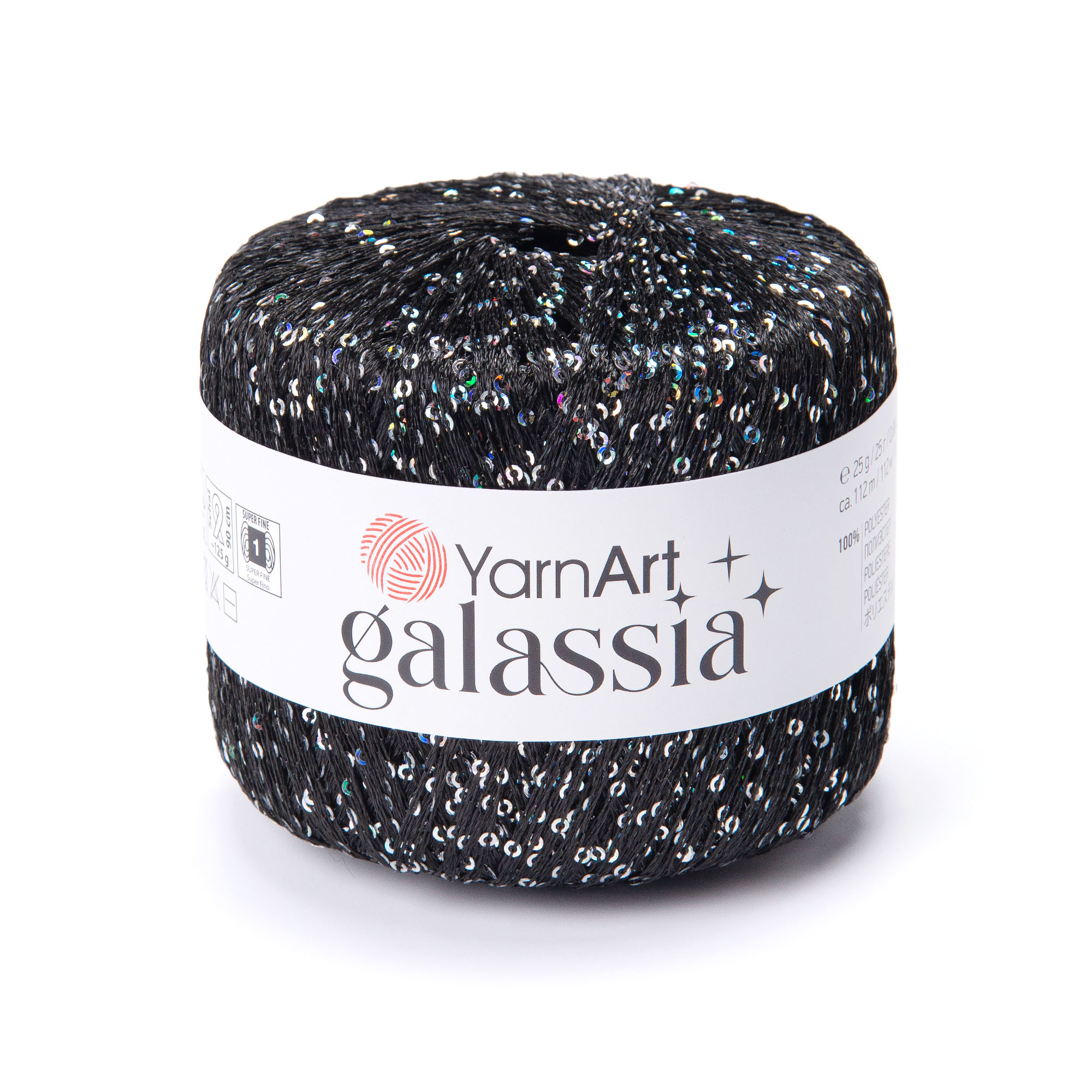 YARNART_GALASSIA_5805 пряжа YarnArt Galassia з паєтками колір 5805