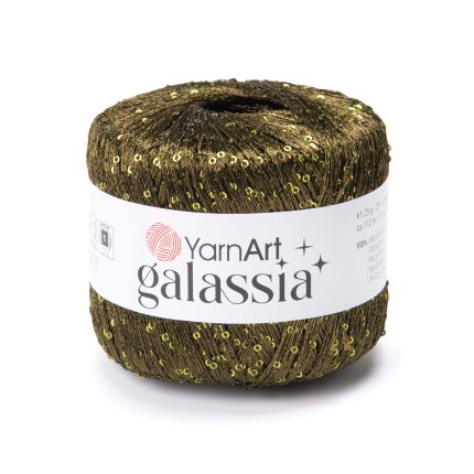 пряжа YarnArt Galassia з паєтками колір 5815