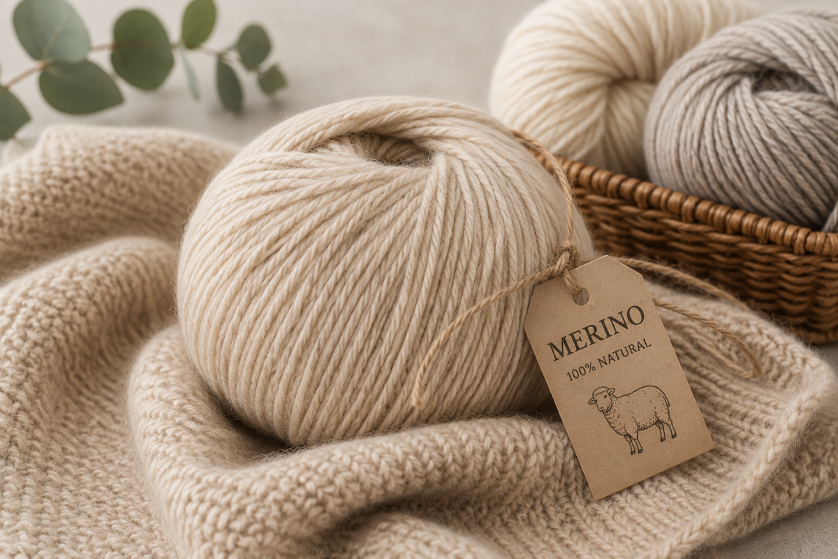 🧶 Яка пряжа найтепліша? Порівняння вовни, мериноса, альпаки та мохеру 4 Мериносова вовна для теплих зимових виробів