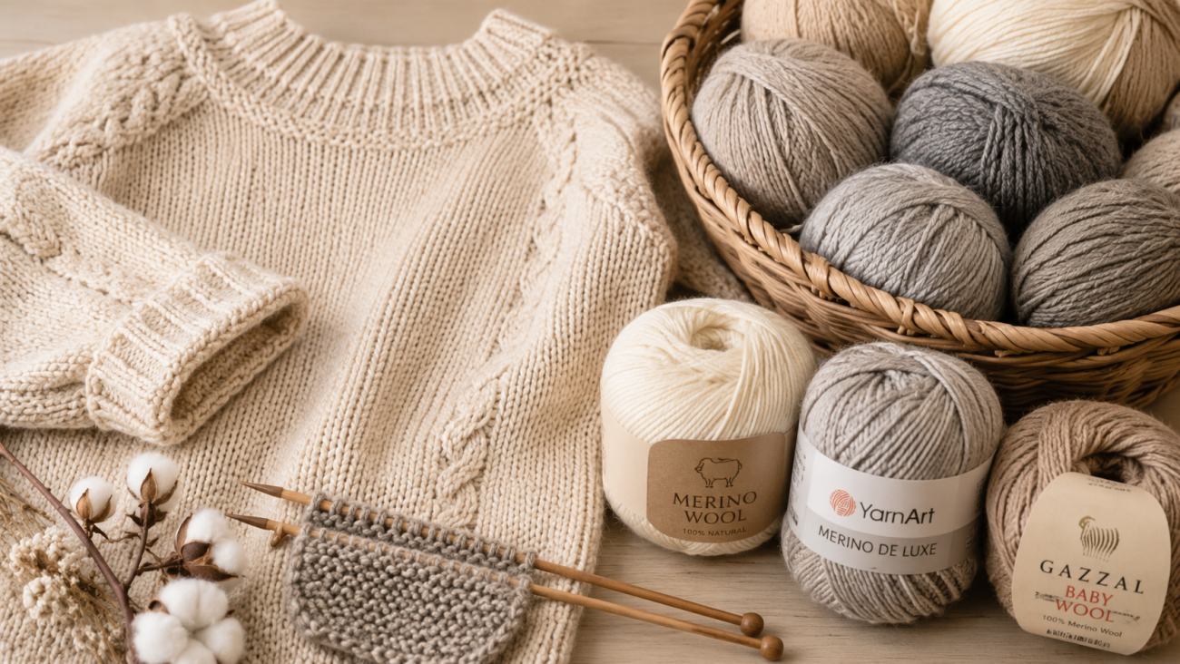 🧶 Яка пряжа не колеться? Повний гід по м'якій пряжі для дітей і дорослих 5 пряжа для светра яка не колеться